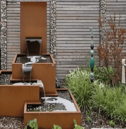 Corten Steel Water Features Corten Steel Water Features